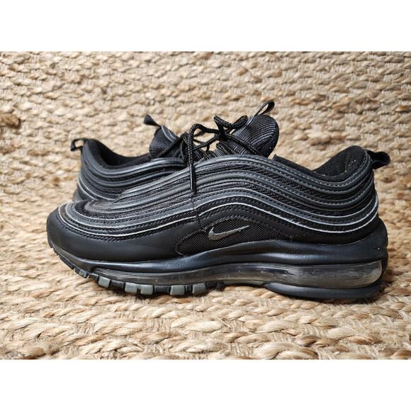 Nike Air Max 97 Triple Black Dark Grey 921733-001 Women Shoes Size 8.5 - Picture 6 of 11